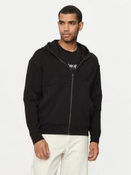 Calvin Klein Bluza Shadow Embosed Logo K10K113088 Czarny Regular Fit. Czarne bluzy CALVIN KLEIN, m, bez wzorów, z bawełny, bez kaptura. Za 399.99 zł.