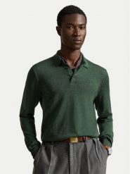 Polo Ralph Lauren Sweter 710941104501 Zielony ciemny Regular Fit. Zielone swetry rozpinane Polo Ralph Lauren, m, bez wzorów, z wełny, bez kołnierzyka, bez ramiączek. Za 989.99 zł.
