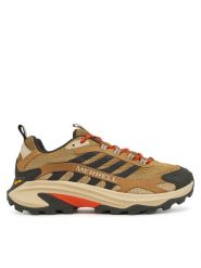 Merrell Trekkingi Moab Speed 2 J037529 Brązowy. Brązowe buty trekkingowe Merrell, bez wzorów, z materiału, bez zapięcia. Za 489.99 zł.