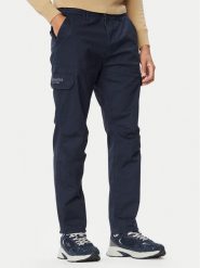Aeronautica Militare Spodnie cargo 262PA1633UCT03399 Granatowy Regular Fit. Niebieskie spodnie materiałowe Aeronautica Militare, m, bez wzorów, z bawełny. Za 534.99 zł.
