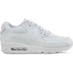Sneakersy męskie skórzane białe Nike AIR MAX 90 ESSENTIAL 111 - biały. Białe buty sportowe casual Nike, bez wzorów, bez zapięcia, nike air max. Za 599.99 zł.