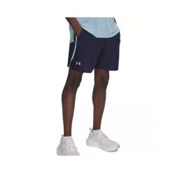 Szorty Under Armour Launch. Niebieskie szorty Under Armour, bez wzorów, sportowe. Za 222.50 zł.