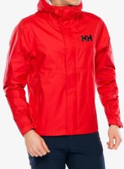 Kurtka przeciwdeszczowa męska Helly Hansen Loke Jacket 2.0. Czerwone kurtki Helly Hansen, l, bez wzorów, z poliamidu, bez kaptura. Za 552.95 zł.