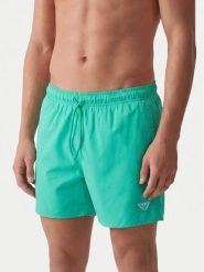 Emporio Armani Szorty kąpielowe EM000583 AF20424 U7308 Zielony Regular Fit. Zielone kąpielówki Emporio Armani, m, bez wzorów, z syntetyku. Za 299.99 zł.