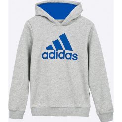 Adidas Performance - Bluza dziecięca 104-176 cm. Bluzy marki adidas Performance, z nadrukiem, z bawełny, z kapturem. Za 159.90 zł.