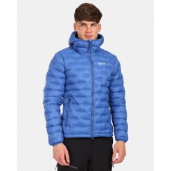 Męska kurtka ocieplana Kilpi ALBA-M. Niebieskie kurtki Kilpi, na zimę, m, bez wzorów, bez kaptura. Za 422.05 zł.