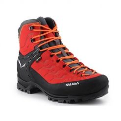 Buty trekkingowe męskie Salewa MS Rapace Gtx. Czarne buty trekkingowe Salewa, bez wzorów, z materiału, za kostkę, bez zapięcia. Za 1,165.00 zł.