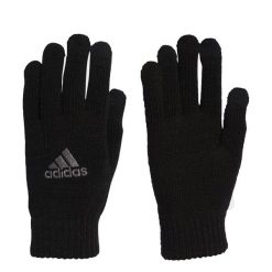 Rękawiczki Essentials. Czarne rękawiczki Adidas, bez wzorów. Za 109.00 zł.