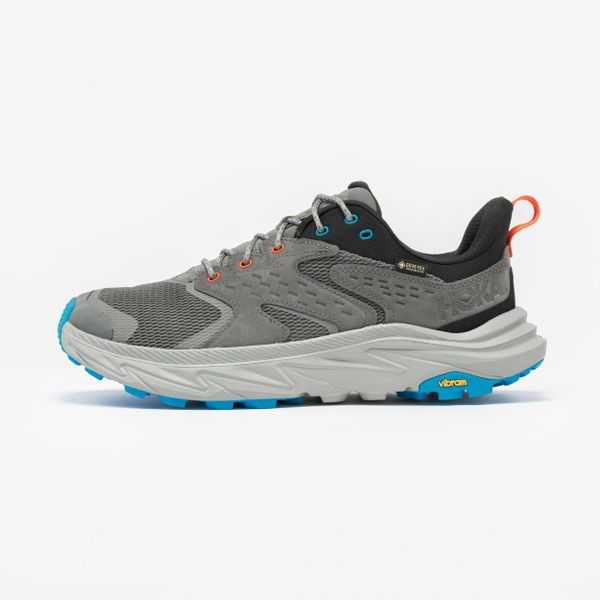 Buty turystyczne męskie Hoka Anacapa 2 GTX. Brązowe buty turystyczne HOKA, bez wzorów, z gore-texu, bez zapięcia, trekkingowe, gore-tex. Za 699.99 zł.