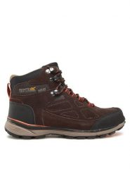 Regatta Trekkingi Samaris Suede RMF575 Brązowy. Brązowe botki sznurowane Regatta, bez wzorów, ze skóry, bez obcasa, bez zapięcia. Za 349.99 zł.