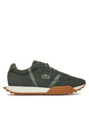 Lacoste Sneakersy L-Spin Evo 7-49SMA0104 Khaki. Brązowe buty sportowe casual LACOSTE, bez wzorów, z materiału, bez zapięcia. Za 429.99 zł.