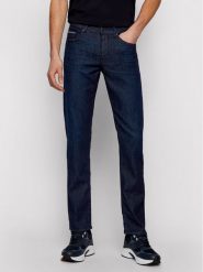 Boss Jeansy Delaware3-1 50449701 Granatowy Slim Fit. Niebieskie jeansy Boss, m. Za 439.99 zł.