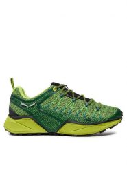 Salewa Trekkingi MS Dropline GTX 61366 Zielony. Zielone buty trekkingowe Salewa, bez wzorów, z materiału, bez zapięcia. Za 699.99 zł.