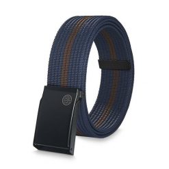 Pasek parciany BETLEWSKI PRC-08_CZ-0 L granatowy. Niebieskie paski Betlewski, bez wzorów, z materiału. Za 34.99 zł.