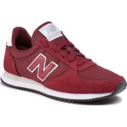 Sneakersy NEW BALANCE - U220FD Bordowy. Czerwone buty sportowe casual marki New Balance, z materiału. Za 299.99 zł.