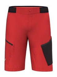Salewa Szorty funkcyjne - Athletic fit - w kolorze czerwono-czarnym rozmiar: M. Czarne szorty Salewa, m, bez wzorów. Za 315.95 zł.