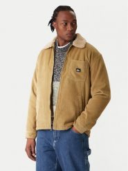 Quiksilver Kurtka przejściowa Dna Sherpa Harrington EQYJK04201 Beżowy Regular Fit. Brązowe kurtki Quiksilver, m, bez wzorów, z bawełny, bez kaptura. Za 549.99 zł.