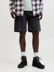 Jack & Jones Bojówki "Cole" w kolorze antracytowym rozmiar: XL. Czarne joggery i bojówki Jack & Jones, xl, bez wzorów, z bawełny. Za 100.99 zł.