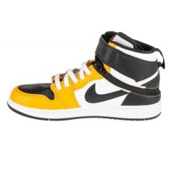 Trampki Męskie Air Jordan 1 Hi Flyease. Czarne trampki Nike, m, bez wzorów, bez zapięcia. Za 908.99 zł.