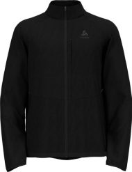 Kurtka męska Odlo ZEROWEIGHT Jacket. Czarne kurtki ODLO, na wiosnę, l, bez wzorów, z materiału, bez kaptura. Za 438.46 zł.