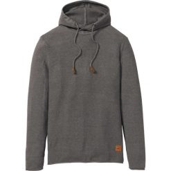 Sweter z kapturem bonprix szary melanż. Swetry nierozpinane marki bonprix. Za 79.99 zł.