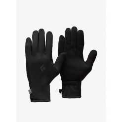 Rękawiczki Black Diamond Midweight Screentap Liners. Czarne rękawiczki Black Diamond, bez wzorów. Za 115.99 zł.