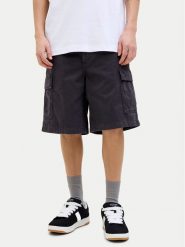 Jack&Jones Szorty materiałowe Karl 12269374 Czarny Loose Fit. Czarne szorty Jack&Jones, l, bez wzorów, z bawełny. Za 129.99 zł.