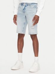 Tommy Jeans Szorty jeansowe Ronnie DM0DM21300 Niebieski Regular Fit. Niebieskie szorty Tommy Jeans, m, bez wzorów, z bawełny. Za 339.99 zł.