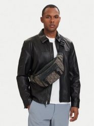 Calvin Klein Nerka Mixed Emblem Aop LV04D3382G Beżowy. Brązowe saszetki i nerki CALVIN KLEIN, bez wzorów, z materiału. Za 369.99 zł.