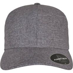 Czapka Z Daszkiem Delta Carbon. Szare czapki z daszkiem FLEXFIT, bez wzorów, z materiału. Za 99.99 zł.