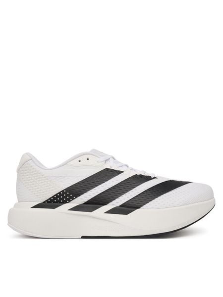 Adidas Buty do biegania adizero Pacer M KZ6846 Biały. Białe buty do biegania Adidas, bez wzorów, z materiału, bez zapięcia, do biegania. Za 439.99 zł.