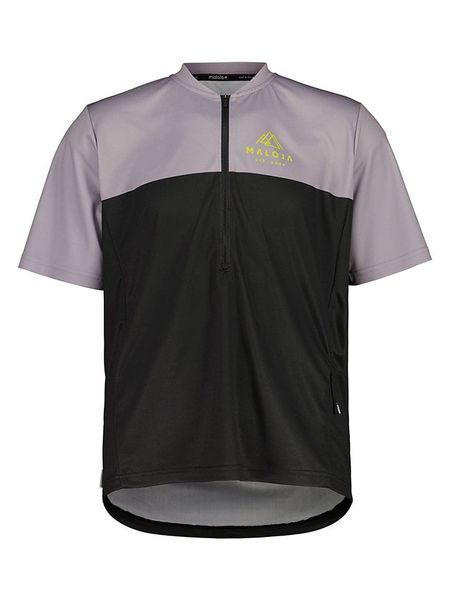Maloja Koszulka kolarska "BarettiM. All Mountain" w kolorze lawendowo-czarnym rozmiar: M. Czarne t-shirty sportowe Maloja, bez wzorów, z materiału, bez ramiączek, rowerowe. Za 152.98 zł.