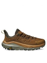 Hoka Trekkingi Kaha 2 Low GTX GORE-TEX 1123190 Brązowy. Brązowe buty trekkingowe HOKA, bez wzorów, z gore-texu, bez zapięcia. Za 869.99 zł.