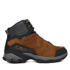 Trekkingi CMP. Brązowe buty trekkingowe CMP, bez wzorów, bez zapięcia. Za 399.99 zł.