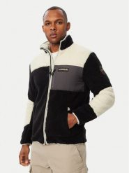 Napapijri Polar Yupik NP0A8AZU Czarny Regular Fit. Czarne bluzy z polaru Napapijri, m, bez wzorów, z polaru, bez kaptura. Za 879.99 zł.