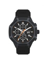 Timex Zegarek TW2V87200 Czarny. Czarne, analogowe zegarki Timex. Za 689.99 zł.