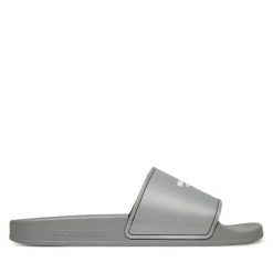 Klapki KARL LAGERFELD. Szare klapki KARL LAGERFELD. Za 409.99 zł.