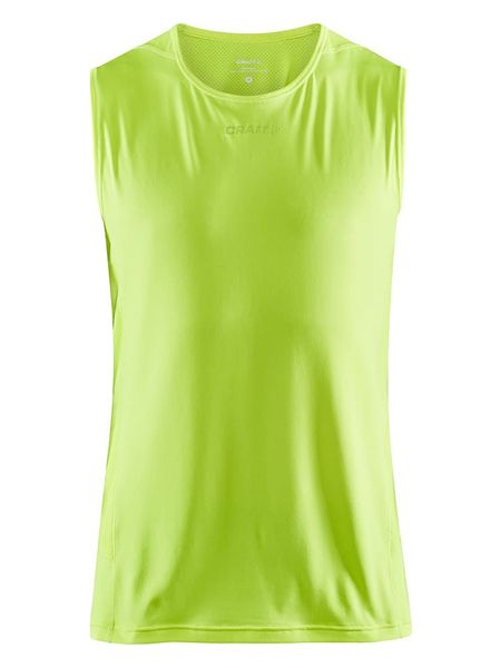 Craft Top sportowy "ADV Essence" w kolorze zielonym rozmiar: L. Zielone t-shirty sportowe Craft, bez wzorów, bez ramiączek, outdoorowe. Za 82.99 zł.