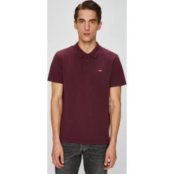 Levi's - Polo. Brązowe koszulki polo marki Levi's®, z bawełny, polo, z krótkim rękawem. Za 149.90 zł.
