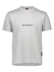 New Balance Koszulka "Literature" w kolorze szarym rozmiar: L. Szare bezrękawniki New Balance, l, bez wzorów, z bawełny, bez kołnierzyka, bez ramiączek. Za 92.21 zł.