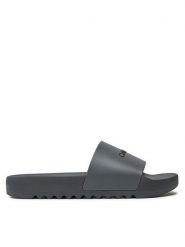 Calvin Klein Klapki Chuncky Pool Slide Rub HM0HM01063 Szary. Szare klapki CALVIN KLEIN, z tworzywa sztucznego. Za 149.99 zł.
