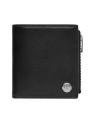 Calvin Klein Jeans Duży Portfel Męski Jeans Hardware Compact Zip Walle LV04G1078G Czarny. Czarne portfele Calvin Klein Jeans, bez wzorów, z jeansu. Za 299.99 zł.