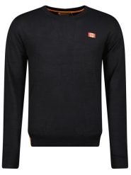 Canadian Peak Sweter "Ferasmeak" w kolorze czarnym rozmiar: L. Czarne swetry nierozpinane Canadian Peak, l, bez wzorów, bez kołnierzyka, bez ramiączek. Za 101.70 zł.