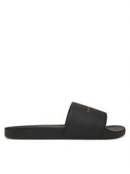 Tommy Hilfiger Klapki Hilifger Nyc Pool Slide FM0FM05432 Czarny. Czarne klapki Tommy Hilfiger, ze skóry. Za 119.99 zł.