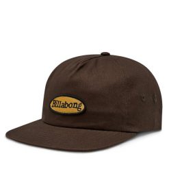 Czapka z daszkiem Billabong. Brązowe czapki z daszkiem Billabong, bez wzorów. Za 119.99 zł.