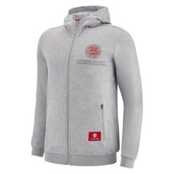 Bluza z kapturem i zamkiem błyskawicznym Université de Bologne Merch CC. Szare bluzy z kapturem Macron, m, bez wzorów, z dzianiny, z kapturem. Za 382.00 zł.