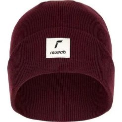 Czapka Reusch Dustin. Czerwone czapki zimowe Reusch, bez wzorów. Za 49.00 zł.