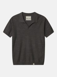 COLOURS & SONS Koszulka polo w kolorze czarnym rozmiar: L. Czarne koszulki polo COLOURS & SONS, l, bez wzorów, bez kołnierzyka, bez ramiączek. Za 157.35 zł.