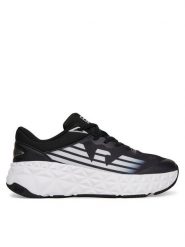EA7 Emporio Armani Sneakersy X8X239 XK432 R966 Czarny. Czarne buty sportowe casual EA7 Emporio Armani, bez wzorów, z materiału, bez zapięcia. Za 469.99 zł.