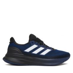 Buty do biegania adidas. Niebieskie buty do biegania Adidas, bez wzorów, bez zapięcia, do biegania. Za 349.99 zł.